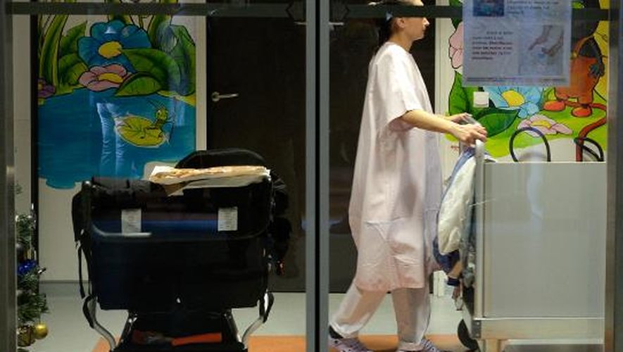 Le service de réanimation néonatale de l'hôpital de Chambéry, le 5 janvier 2014