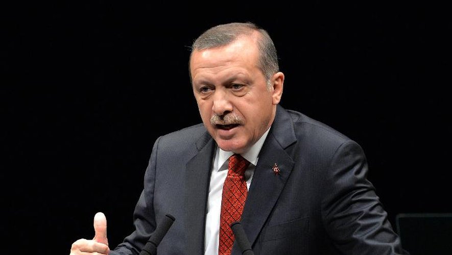 Le Premier ministre turc Recep Tayyip Erdogan le 7 janvier 2014 à Tokyo