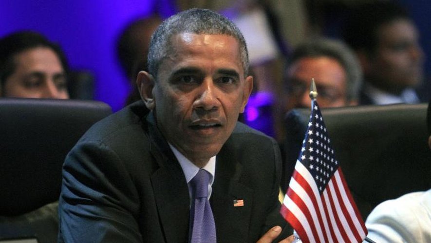 Le président Barack Obama lors du sommet des Amériques à Panama, le 11 avril 2015