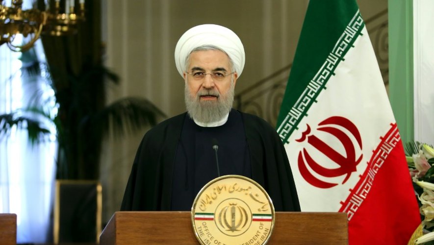 Le président iranien Hassan Rohani à Téhéran, le 27 février 2016