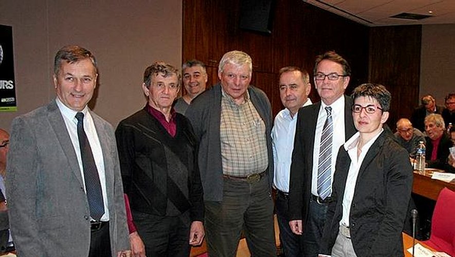 Les six nouveaux élus du Grand Rodez ont été installés hier soir.