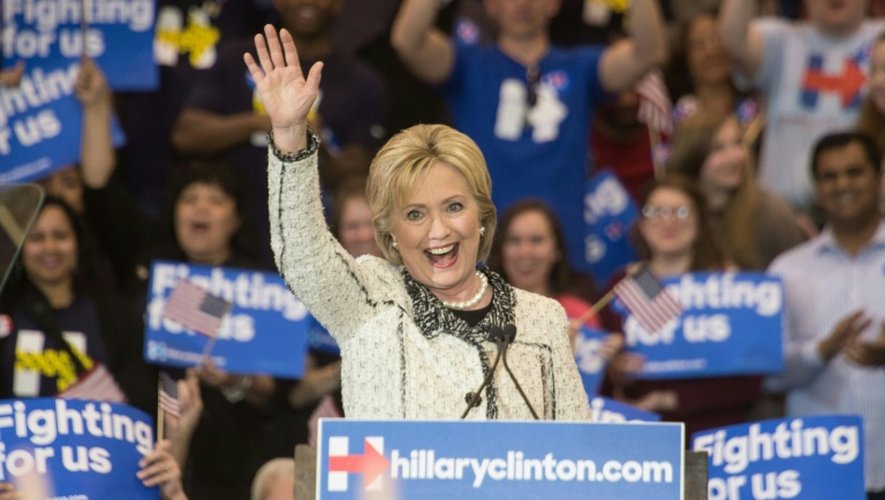 La candidate à la primaire démocrate Hillary Clinton à Columbia, Caroline du Sud, le 27 février 2016