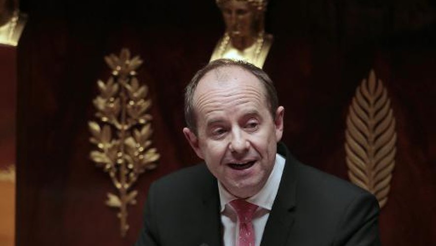 Le député PS Jean-Jacques Urvoas le 29 janvier 2013 à l'Assemblée nationale à Paris
