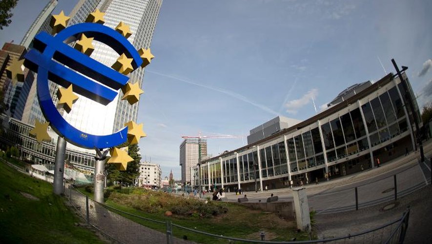 Le siège de la Banque Centrale Européenne à Francfort