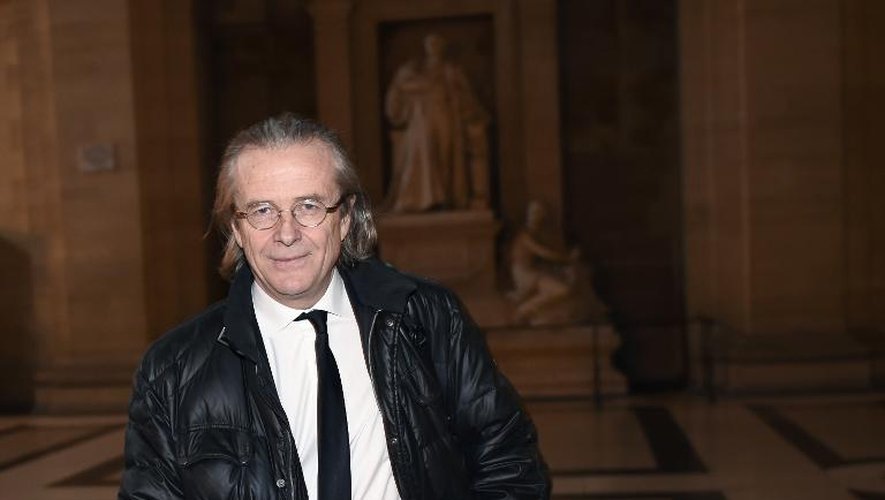 Henri-Nicolas Fleurance, avocat fiscaliste de Arlette Ricci arrive au tribunal de Paris? le 16 février 2015