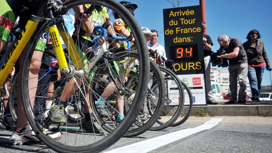 Tour de France à Rodez : le compte à rebours est lancé