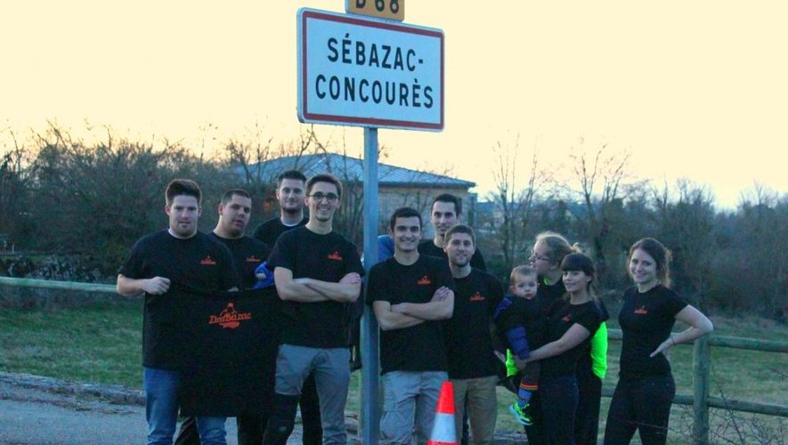 L'équipe de bénévoles de Zicabazac, "une bande de potes" de Sébazac qui se suit depuis la maternelle.