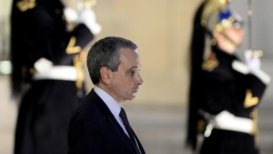 Laurent Stefanini, alors chef du protocole du Président François Hollande, à l'Elysée le 10 avril 2015