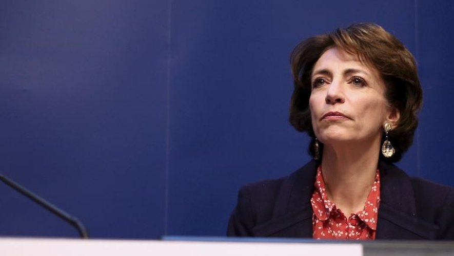 La ministre de la Santé Marisol Touraine, le 7 janvier 2014 à Paris