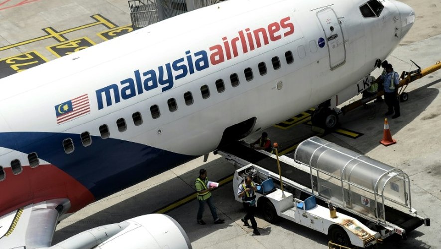 Un avion de la Malaysia Airlines sur le tarmac de l'aéroport de Kuala Lumpur, à 50 km au sud de la ville, le 25 février 2016