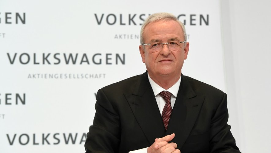 L'ex-patron du géant allemand de l'automobile Volkswagen , Martin Winterkorn, le 12 mars 2015 à Berlin