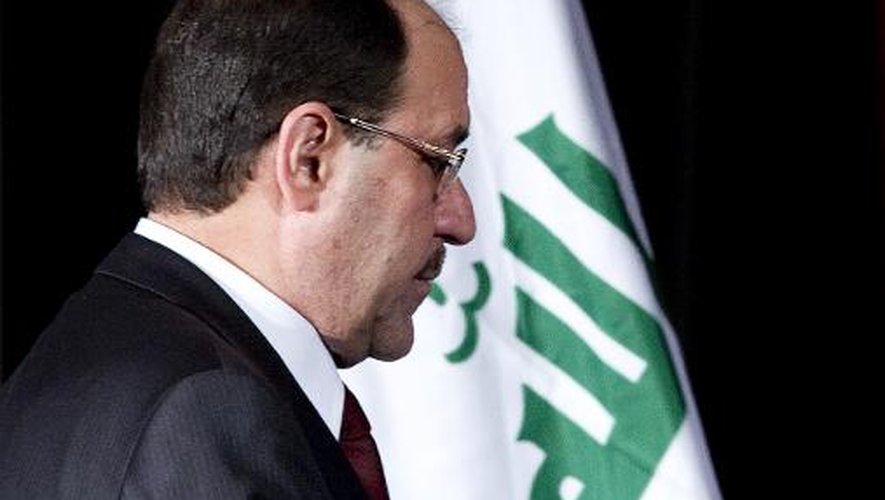 Le Premier ministre irakien Nouri al-Maliki, le 13 décembre 2011 à Washington