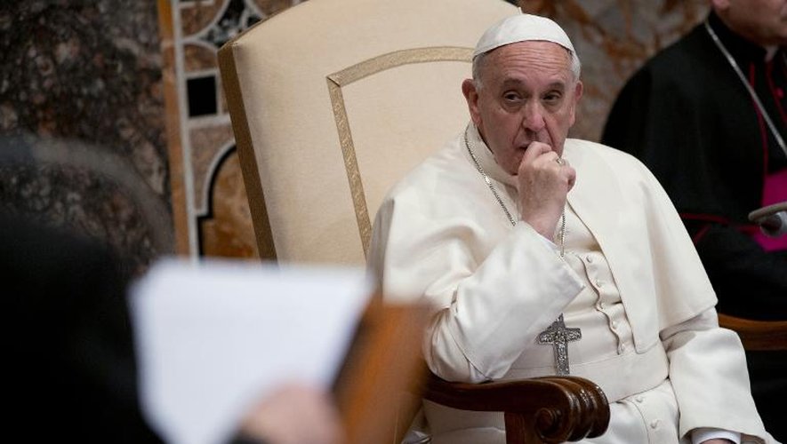 Le pape François au Vatican le 13 janvier 2014