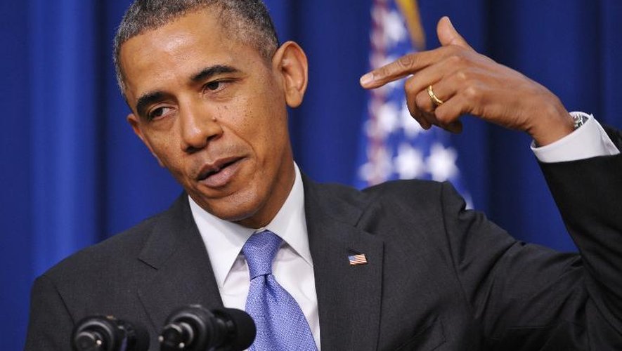 Le président Barack Obama à Washington DC, le 16 janvier 2014