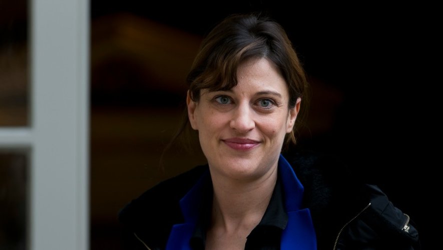 Juliette Méadel, secrétaire d’État chargée de l'aide aux victimes à l'Hôtel Matignon à Paris, le 18 février 2016