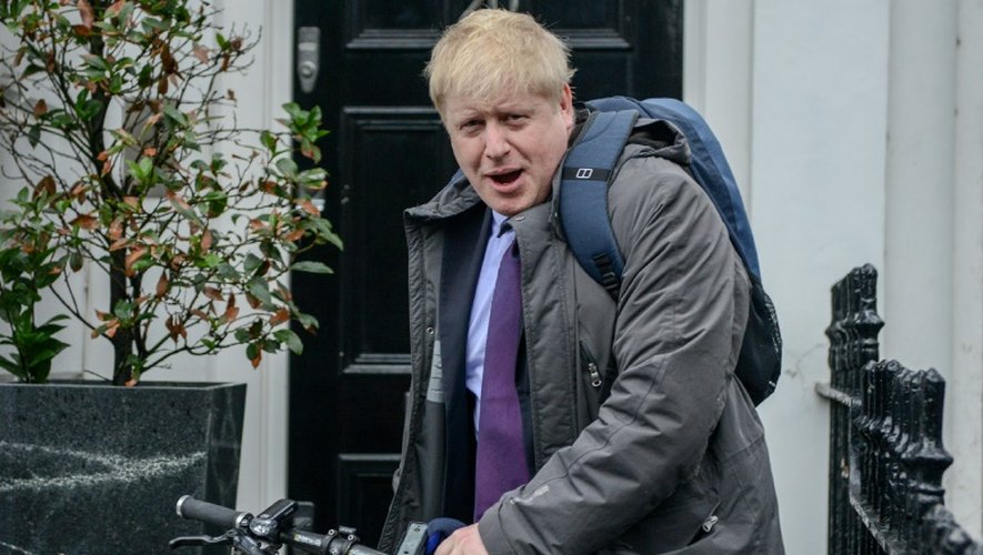 Le maire de Londres Boris Johnson, le 22 février 2016 à Londres