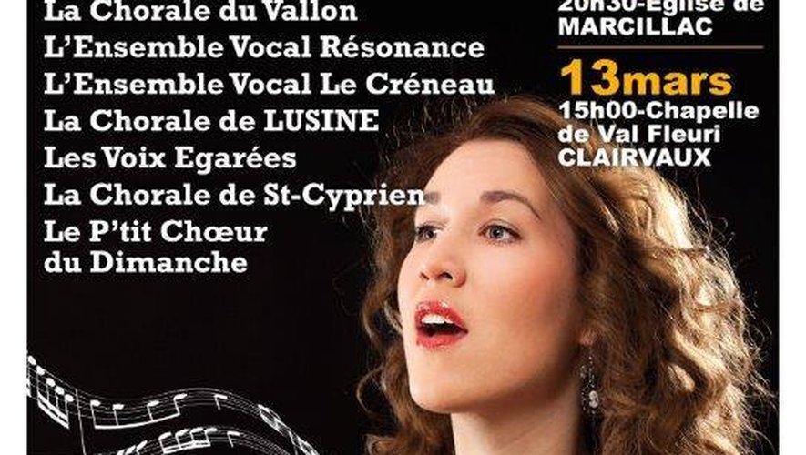 Festival : 180 choristes en scène pour les « Chœurs en Vallon »