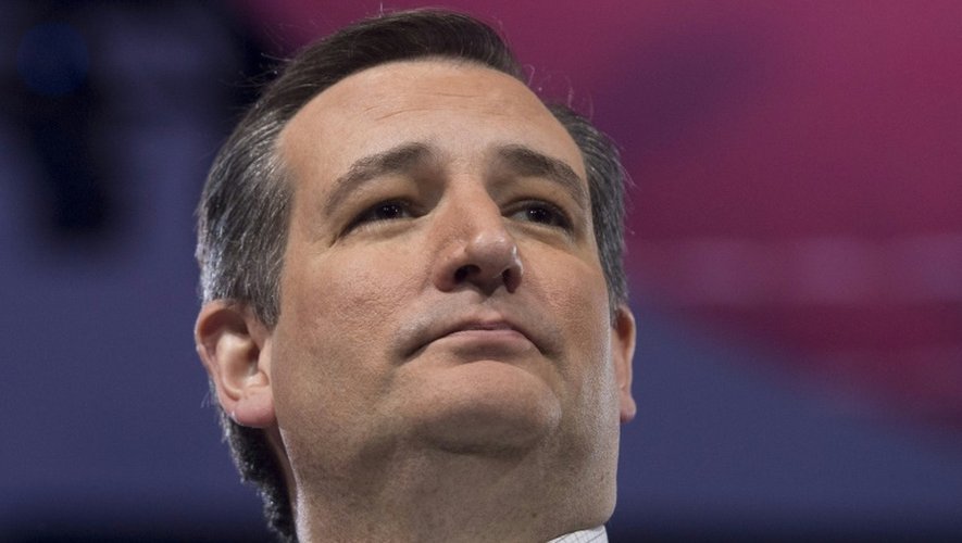Le sénateur du Texas Ted Cruz, candidat à la primaire républicaine, à Oxon Hill, Maryland, le 4 mars 2016