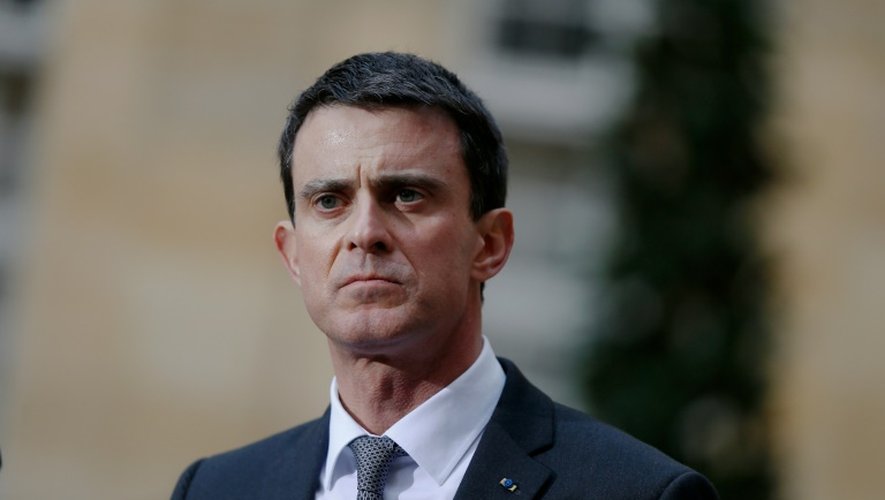 Le Premier ministre Manuel Valls à Paris, le 25 février 2016