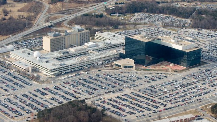 Le siège de l'Agence Nationale de la Sécurité (NSA), situé à Fort Meade (Maryland, nord-est des Etats-Unis)