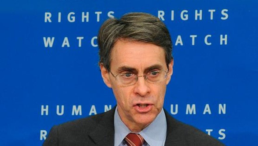 Le directeur exécutif de HRW, Kenneth Roth, le 24 janvier 2011 à Bruxelles