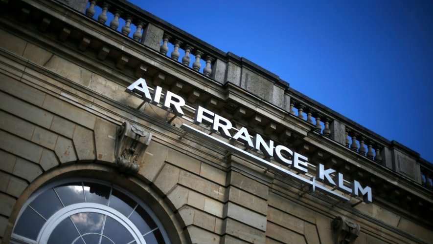 Le siège du groupe Air France-KLM, le 9 octobre 2015 à Paris