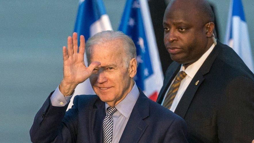 Le vice-président américain Joe Biden arrive en Israël le 8 mars 2016