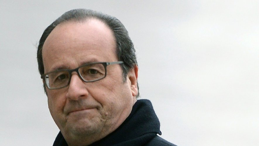 Le président français François Hollande à Venise en Italie, le 8 mars 2016