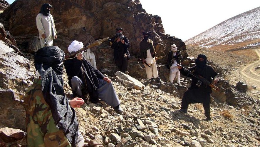 Des talibans le 23 janvier 2010 dans la province de Ghazni
