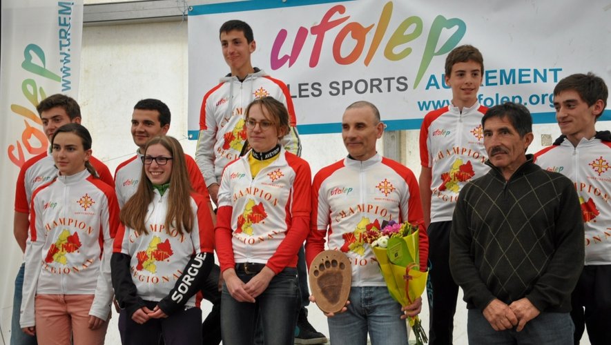 Les lauréats du championnat régional, dimanche, à Saint-Lizier.