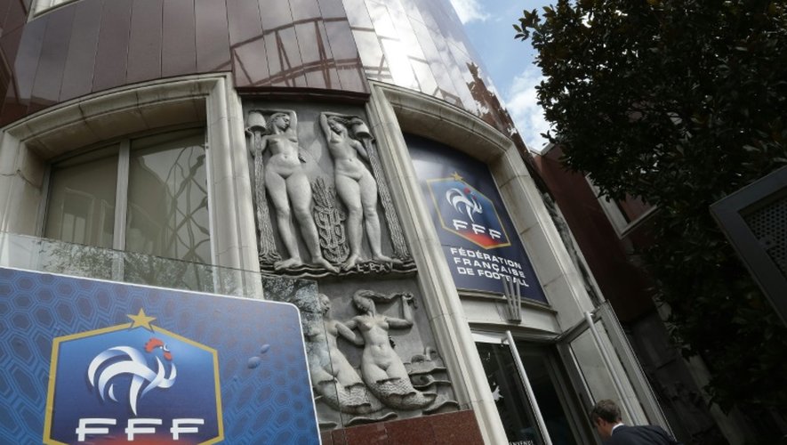 Le siège de la Fédération française de football à Paris, le 15 avril 2013