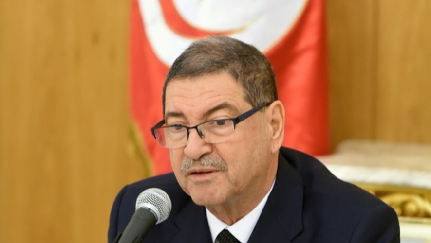 Le Premier ministre tunisien Habib Essid, le 8 mars 2016 à Tunis