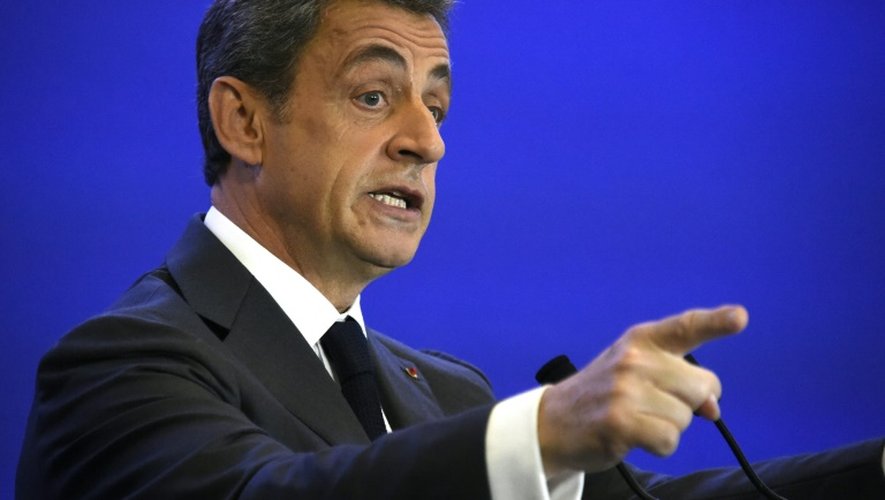 Nicolas Sarkozy à Paris le 9 mars 2016
