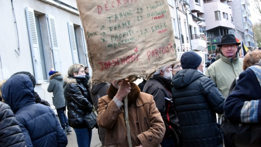Des milliers de manifestants en Aveyron contre le projet de loi travail