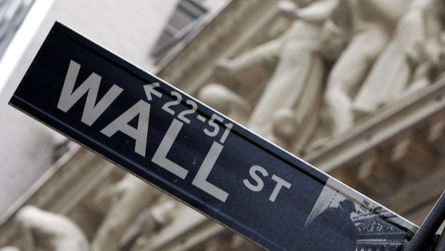 Wall Street à New York, le 16 août 2007