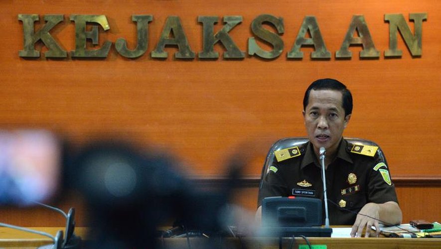 Tony Spontana, porte-parole du bureau du procureur général, le 30 janvier 2015 à Jakarta