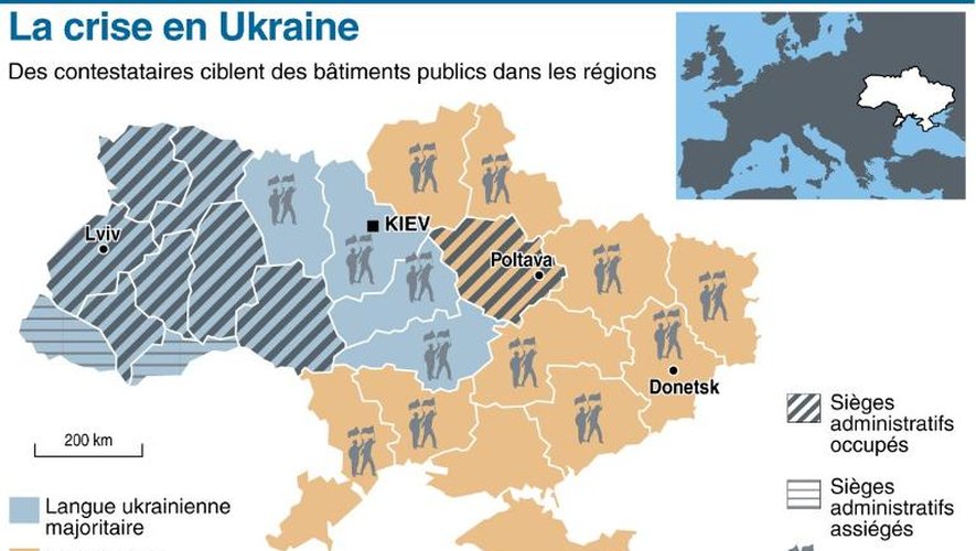 Extension de la crise en Ukraine