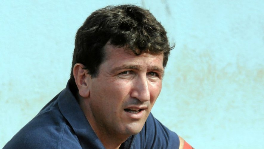Fabrice Landes, ex-ouvreur reconverti entraîneur.