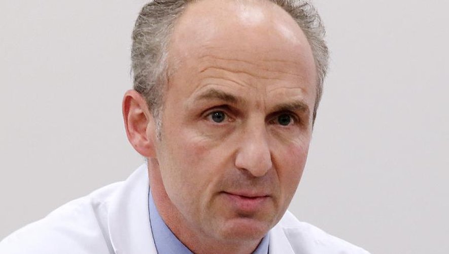 Eric Kariger, directeur du service de soins palliatifs du CHU de Reims, à Reims le 16 janvier 2014