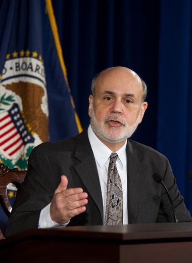 Ben Bernanke, président de la Réserve Fédérale américaine qui a présidé mercredi son dernier comité de politique monétaire à la tête de la Fed, où il a passé les rênes à Janet Yellen