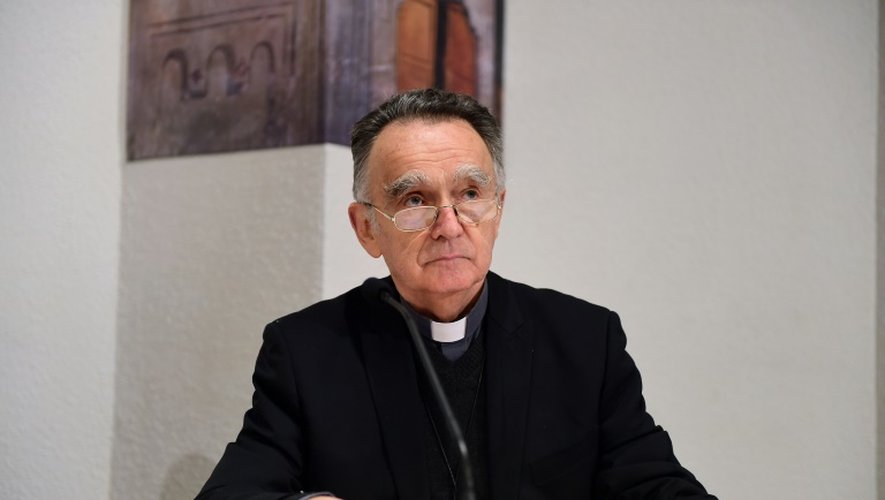 Georges Pontier le 4 novembre 2014 à Lourdes
