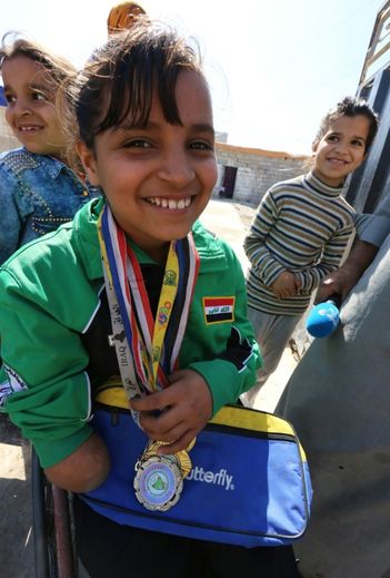 Nejla Imad le 20 février 2016 à Baqouba en Irak