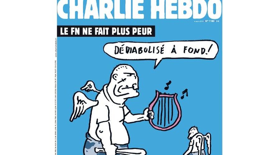 La "Une" du magazine satirique français, Charlie Hebdo, datée du 2 mars 2015