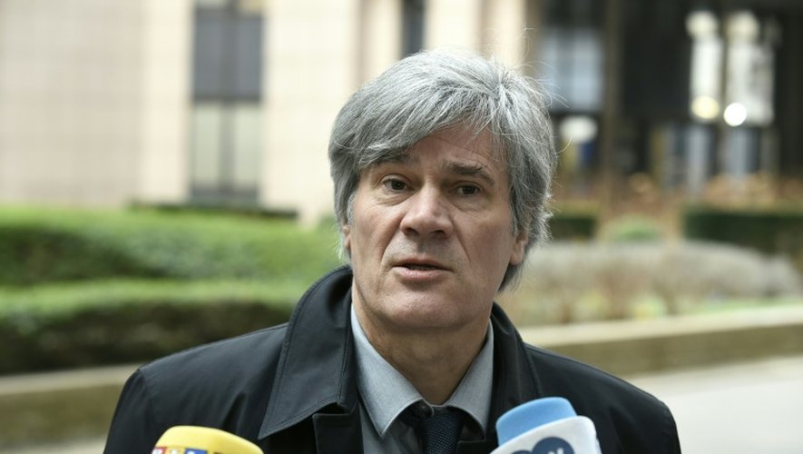 Stéphane Le Foll à Bruxelles le 14 mars 2016