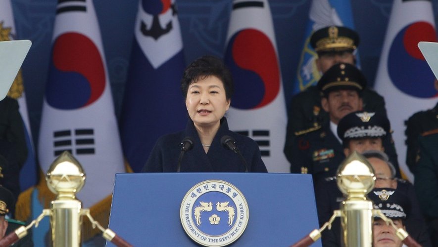 La présidente de la Corée du Sud, Park Geun-Hye, le 4 mars 2016 à Séoul