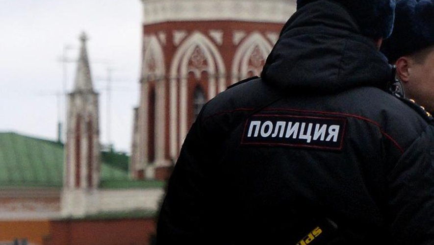 Des policiers russes à Moscou