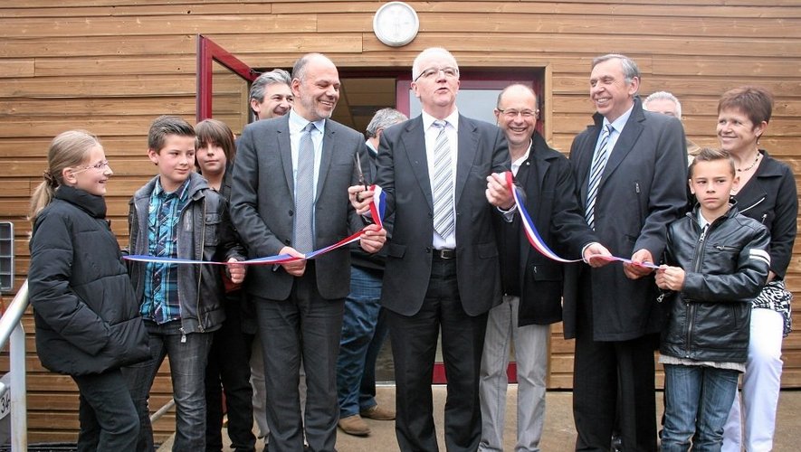 Jean-Calmelly, le maire de Bozouls, est ravi du succès de cette première foire-exposition qu'il avait inauguré vendredi matin.