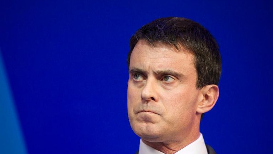 Manuel Valls le 31 janvier 2014 à Paris