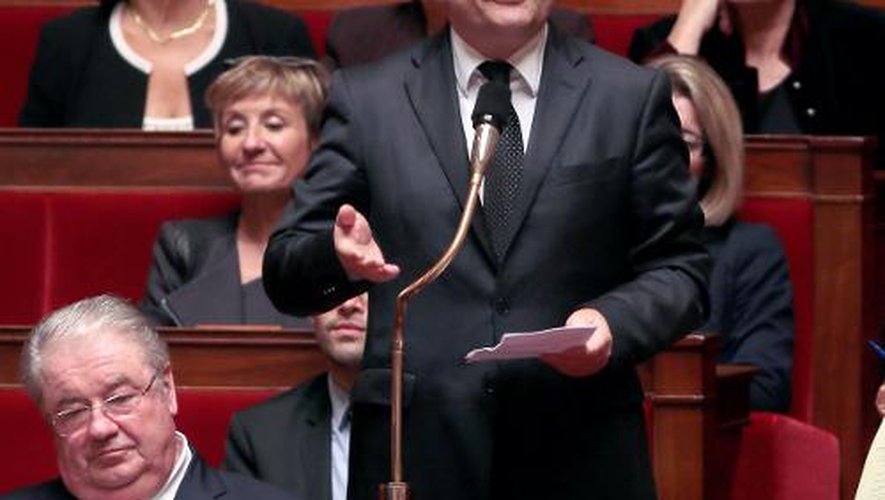 Bruno Le Roux le 1er octobre 2013 à l'Assemblée nationale à Paris