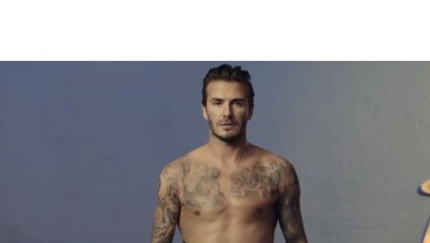 David Beckham nu pour le SuperBowl : il tombe ses dessous H&M pour une publicité